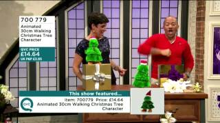 QVC  Craig Rowe Dances with a Christmas Tree [upl. by Elad200]