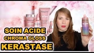 KERASTASE CHROMA GLOSS  REVIEW  NINA [upl. by Kyre]