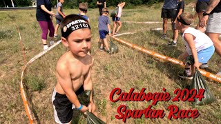 Calabogie 2024  Spartan Kids Race  Highlight of Bradleys journey towards greatness [upl. by Adyht]