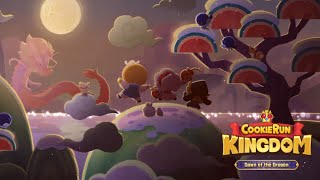 1 hour Dawn of the Dragon Theme  Cookie Run Kingdom [upl. by Ddene]