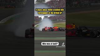 4 years since Vettel crashed into Verstappen… Who is at fault f1 f1shorts [upl. by Acirderf]