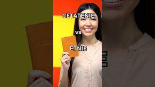 🔴🟢 Diferenta intre cetatenie si etnie CURIOZITATI [upl. by Anawal]