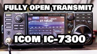 All Band Transmit Modification Icom IC7300 Full Explanation w Test at End [upl. by Powe]