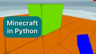 Minecraft in Python Ursina Engine Part 1 [upl. by Naerol825]