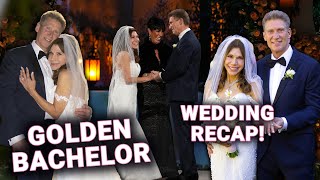 The Golden Bachelor Wedding Recap Gerry amp Theresas Emotional Day Surprises amp Fairytale Ending [upl. by Falzetta]