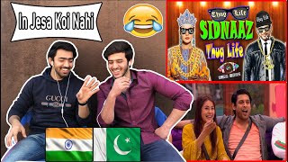 Reacts On SIDNAAZ ULTIMATE THUG LIFE  Siddharth amp Shehnaaz Gill Thug Life Moments  Bigg Boss 13 [upl. by Vander]