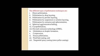 Pelletization process By Ms Deepika [upl. by Ulani]