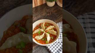 Chilli Gravy momos  Evening snacks foodshorts [upl. by Dinerman]