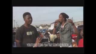 Battles On the Block PROMO BATTLE  MAB VS TOP [upl. by Ahsiekan213]