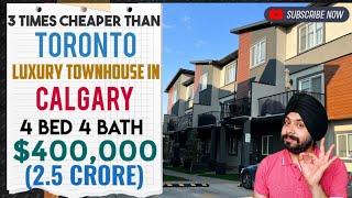 Rs 25 Crore 400000 Luxury Townhouse in Skyview Ranch Calgary NE  1800 sqft [upl. by Dimphia920]