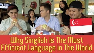 Why Singlish Is The Most Efficient Language In The World  TSL Comedy [upl. by Anabelle]