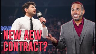 Matt Hardy on His New AEW Contract Offer [upl. by Nerreg]