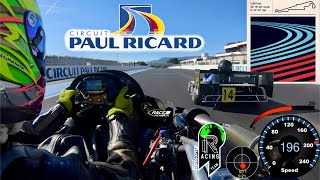 Un tour en Superkart 250cc sur le circuit de F1 Paul Ricard au Castellet 🤩 [upl. by Tatum]