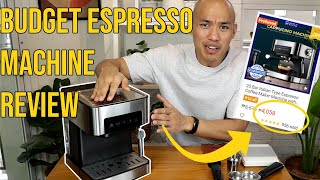 Best Budget Espresso Machine Review from Lazada and Shopee The CM8363 [upl. by Leitao]