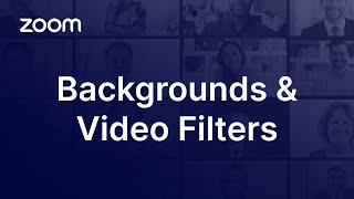 Zoom Virtual Backgrounds and Video Filters [upl. by Renwick]