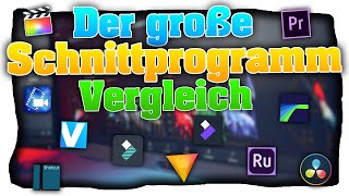 Videoschnittprogramme für PCMac amp AndroidiOS  Hier findest du das für dich beste Schnittprogramm [upl. by Heyra]