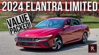 The 2024 Hyundai Elantra Limited Is A Tech Filled Commuter Car That Won’t Break The Bank [upl. by Secnirp983]