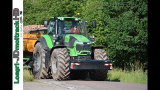 BIG NEW Deutz Fahr 9340 TTV  Pateer Bumpy amp Joskin KTP [upl. by Ailecra]