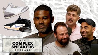 James Whitner Reveals Unreleased A Ma Maniere Air Jordans  The Complex Sneakers Podcast [upl. by Dimmick]