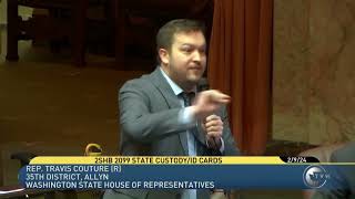 Rep Travis Couture gives passionate speech to protect communities from sexually violent predators [upl. by Bethany]