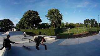 Skatepark Tempelhof 360 video [upl. by Alecram]