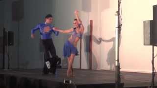 Bachata Dancing to quotPropuesta Indecentequot by Romeo Santos Marco y Sara  BachataStars 2013 [upl. by Laekcim254]