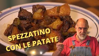 SPEZZATINO CON LE PATATE  Le ricette di Giorgione [upl. by Nahpets]