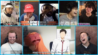 Gekkan Shoujo Nozakikun Ep 01 Reaction Mashup  Monthly Girls Nozakikun [upl. by Malliw]