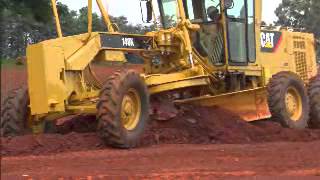 Cat® K Series Motor Grader Introduction [upl. by Ogait145]