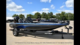 2024 Nitro Z18 Pro Pack bass boat w150HP Mercury ProXS Stock N1677 [upl. by Tilagram410]