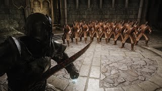 25 Nazeems vs Ebony Warrior  Skyrim [upl. by Ecad]