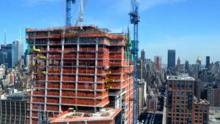 Hudson Yards Construction  December 2012  April 2017 [upl. by Eissert]