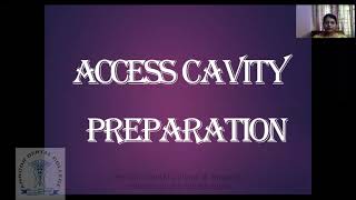 Access Cavity Preparation [upl. by Ardisj238]