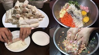 How to Cook Lumpiang Shanghai Filipino Style [upl. by Nyroc491]