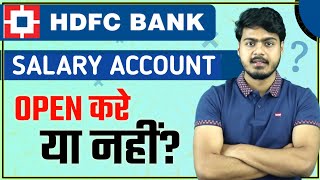 HDFC Bank Salary Account All details  hdfc bank salary account benefits fees amp charges [upl. by Noemad]