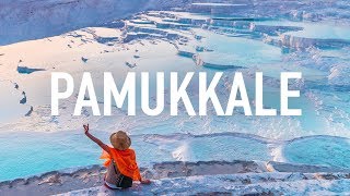 PAMUKKALE El castillo de algodón ¿Merece la pena  Viaje a Turquía 5 [upl. by Graff]