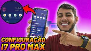 Guia completo ✅ Como CONFIGURAR e CONECTAR o Smartwatch I7 PRO MAX com o CELULAR  dicas [upl. by Orimisac]