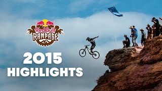 Incredible Runs  Top Freeride MTB Highlights  Red Bull Rampage 2015 [upl. by Mcguire]