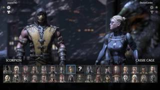 Mortal Kombat X PS4 Online King of the Hill  62716 [upl. by Adirf124]