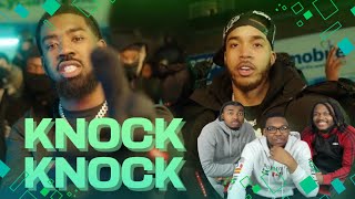 AMERICANS FIRST REACTION TO Tion Wayne x M24  Knock Knock Official Video [upl. by Llertrac]