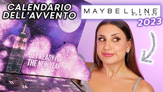 CALENDARIO DELLAVVENTO MAYBELLINE 2023 🎁 [upl. by Wendie]