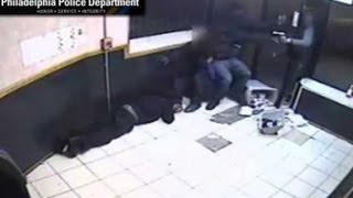 Police release CCTV showing Philadelphia shooting [upl. by Verile348]