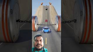 Cars vs Chained Hydraulic Crush  BeamNGDrive beamngdrive bmgcrashes beamng beamdrive beamcras [upl. by Zzabahs650]