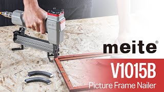 Professional Picture Frame Nailer Meite V1015B [upl. by Atlanta]