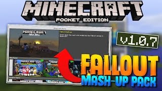 NEW FALLOUT MASHUP PACK  MCPE 107 Update Release  Minecraft PE Pocket Edition [upl. by Yelnikcm53]