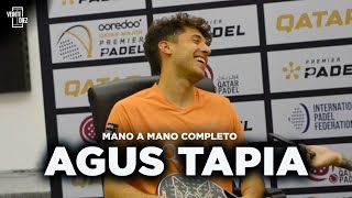 TAPIA en exclusiva NÚMERO UNO COELLO SUEÑOS Y MESSI 🔥 [upl. by Wilone]