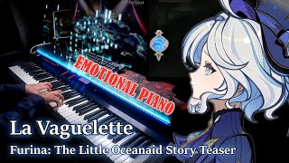 La VagueletteGenshin Impact 42 Furina The Little Oceanaid Story Teaser Emotional Piano Arrangement [upl. by Gerty]