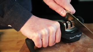 Smart Sharp Kitchen Knife Sharpener by Lantana  Quick Start Instructions [upl. by Somerville]