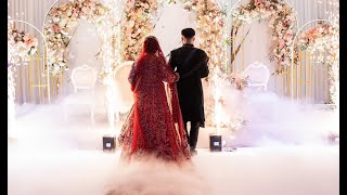 Zaynah amp Yasir  Pakistani Luxury Wedding Highlight  Muslim Nikkah Highlight Meridian Grand [upl. by Etezzil439]