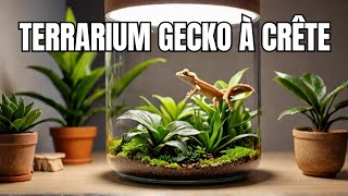 TUTO TERRARIUM GECKO À CRÊTE [upl. by Fisa]